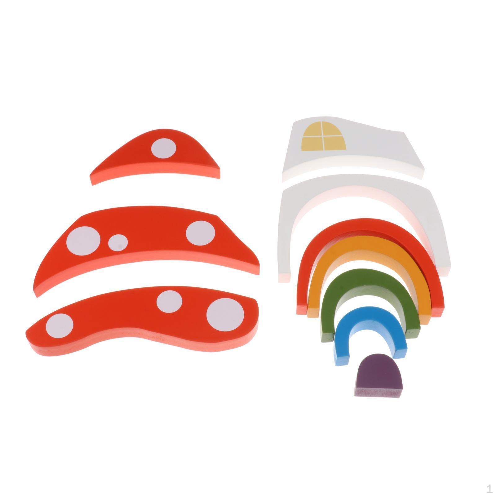 en Game Learning Toy Geometry Educational Baby Toddlers Mushroom