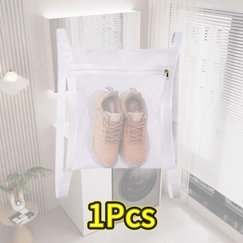 1/3/5/10 Stück Sneaker Waschmaschinenbeutel Netzwaschbeutel, Tragbare Wäschetrockner Netztaschen für Schuhe, Trocknertür Schuhnetztaschen