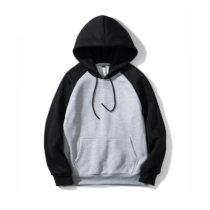 Coat For Men Casual Hip Hop Street Wear Male Sweatshirts Skateboard Winter Fleece Tracksuit 