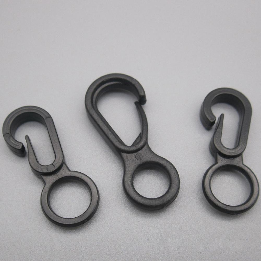 Portachiavi 100 pezzi/set Catena per Occhiali Fibbia Corda Anti-smarrimento Gancio Fibbia in Plastica Moschettone Piccolo Aggancio