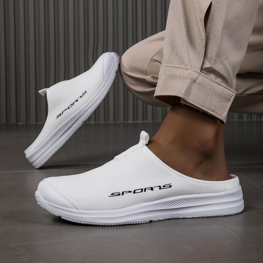 Couple Style Half Drag Casual Shoes, Four Seasons Slip on Loafers, Large Size Men's Women's Casual Shoes