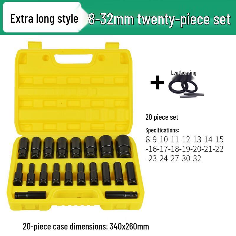 Belton Extended Electric Wrench Socket Set