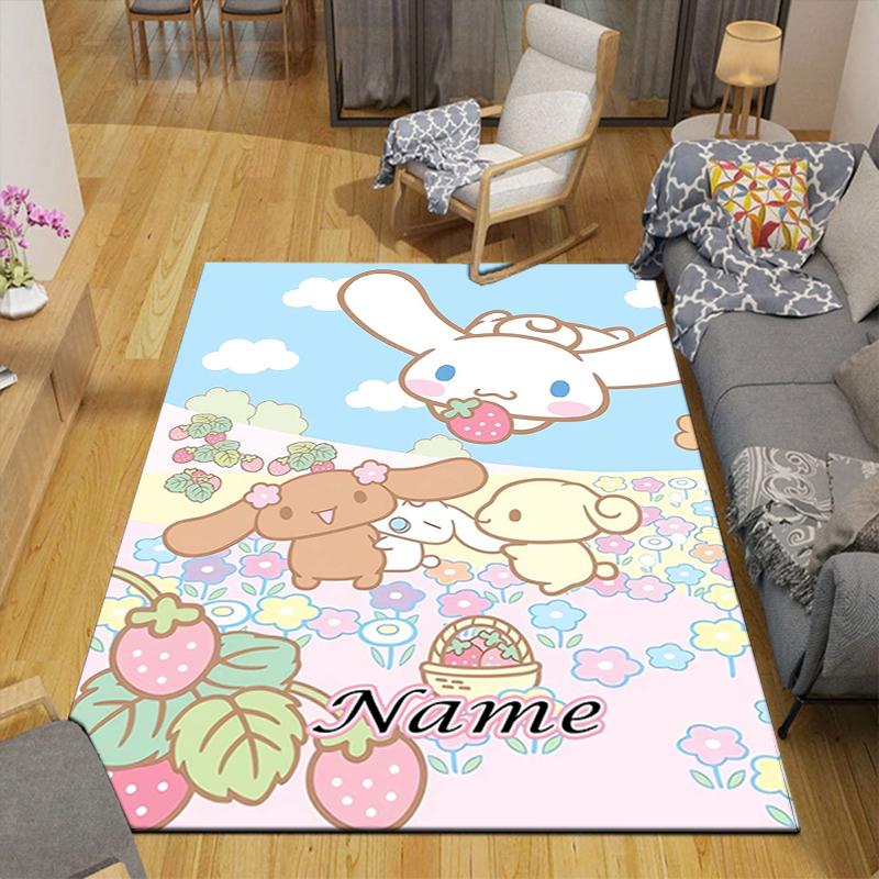 Custom 1Pc Melody Pink Garden Rug Office Carpet Indoor Outdoor Entrance Doormat Nonslip Soft And Comfortable Living Room D2915319