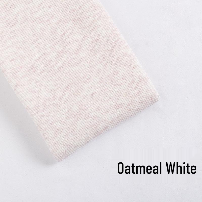 Women's Gray Slim Fit Cotton Leggings - 2025 New Warm Plus Velvet for Autumn/Winter