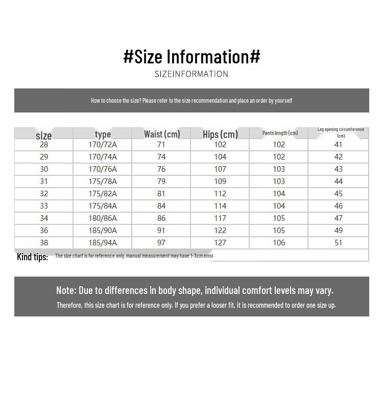 Zengzhi Men's American High Street Loose Straight Wide-Leg Jeans