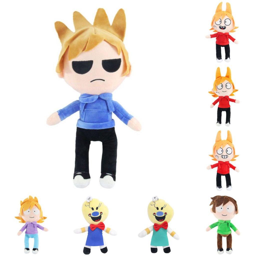Exclusive New Youtube Tom Eddsworld Tord Anime Plush Cartoon Edd Doll Toy Gift