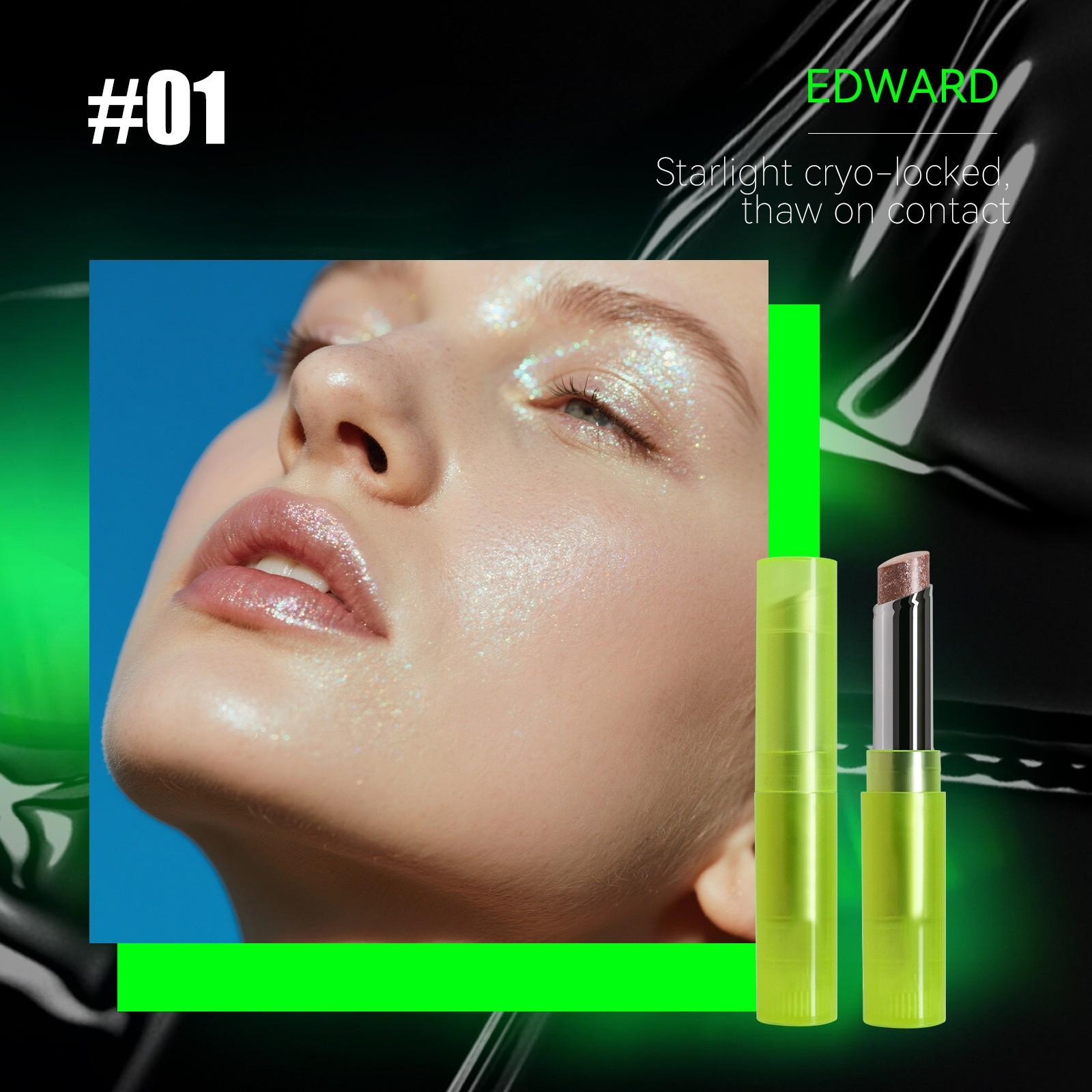 

Тени-карандаш с нежной перламутровой текстурой, напоминающей желе, и текстурой пюре для Хэллоуина. One Size