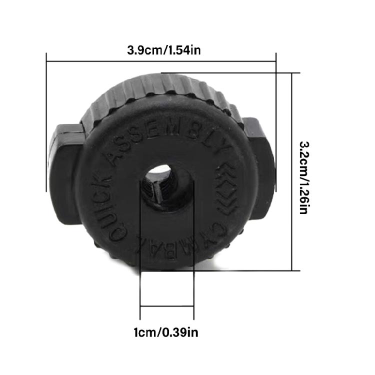 5Pcs Drum Quick Release Nut Replacement Plastic Cymbal Nut Quick Release Nut Removal Stand Screw Caps Easy to Use