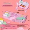 Creative Cartoon Multifunctional Pencil Case for Primary School Students - Large Capacity and High Appeal