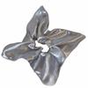 Shiny Silver Hair Scrunchie Solid Color Rubber Bands New Large Hair Tie  Girls