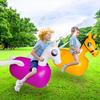 PVC Inflatable Unicorn Bouncing Horse Toy for Children's Balance Training