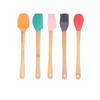 Children's Colorful Silicone Baking Tool Set - 5-Piece Mini Spatula, Spoon, Scraper Kitchenware