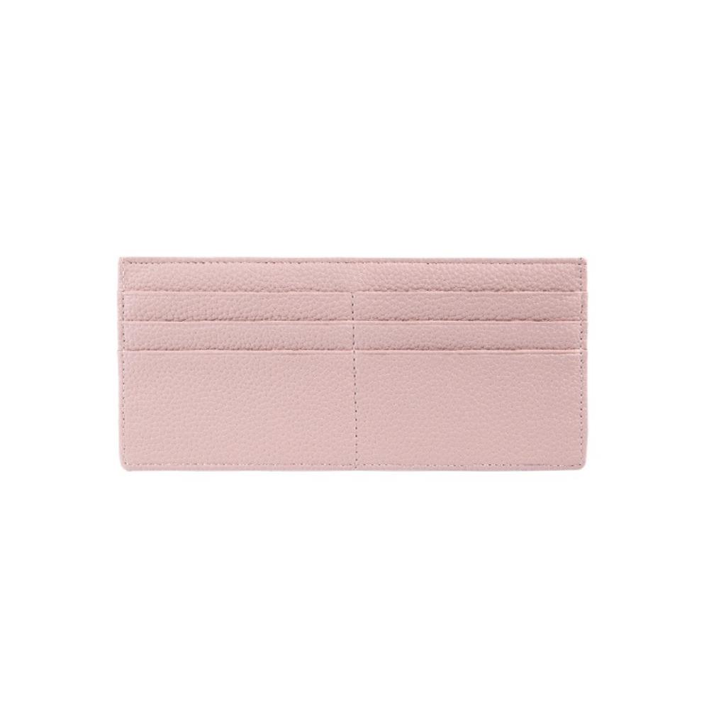 PU Leather Long Wallet Korean Style Zipper Coin Purse Casual Credit Card Holder  Outdoor