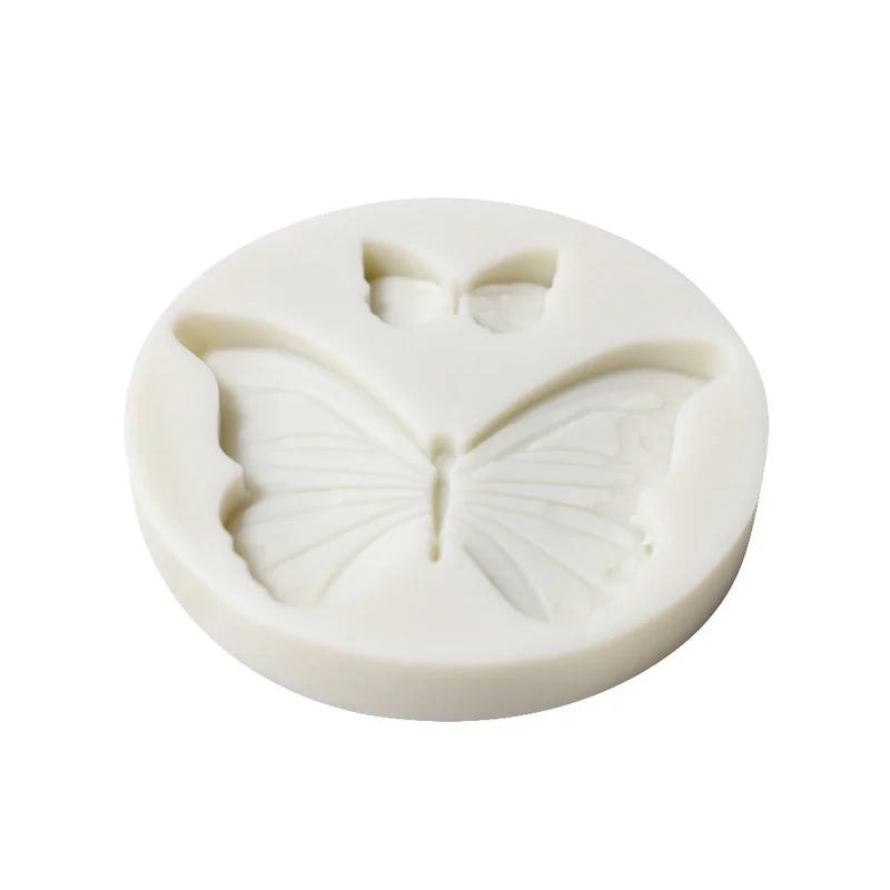 

Новые силиконовые формы в виде бабочек, аксессуары для выпечки, 3D-резак для шоколада своими руками, форма для помадки, форма для украшения торта из помадки