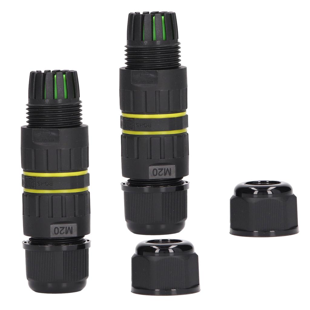 2 buc Conector Cutie de Joncțiune Multifuncțional IP68 Rezistent la Apă Conector Cablu Cutie de Joncțiune pentru