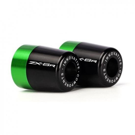 Handle Bar Ends Grips Plugs Caps For Kawasaki Ninja ZX-6R 1995-2025 ZX6R ZX636