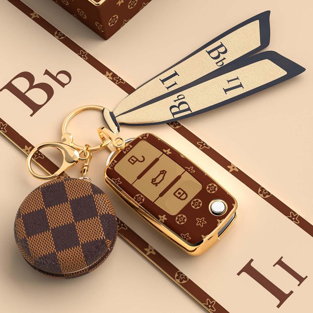 Coprichiave Volkswagen: Compatibile con i modelli Magotan, Passat, CC, Sagitar, Polo, Tayron, Tharu, Lavida, Tiguan e T-Cross.