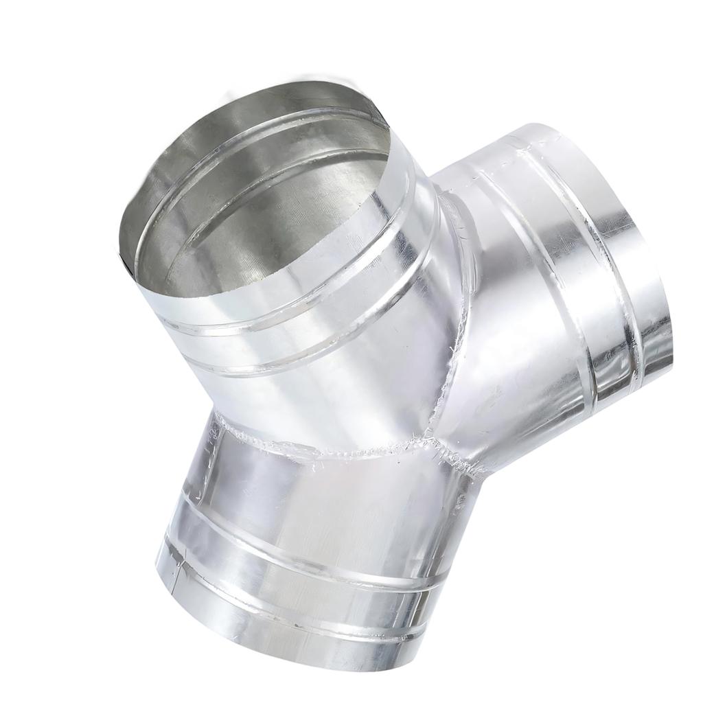 45 Degree Angled Y Style Air Route Divider Constructed Of Strong Treated Metal For Improved Air Movement