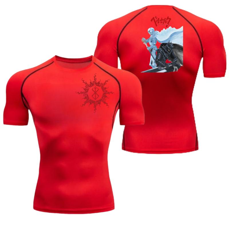 Fitness Sportswear Teenagers Tshirt GutsGriffith Graphic Tops Tight Training Clothes Boys Compression Running Basketball Clothes