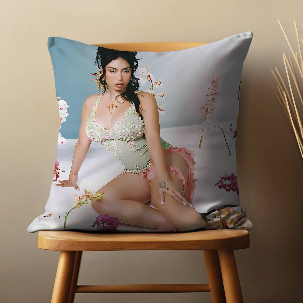 Sänger K-Kali U-Uchis Heißes Kissenbezug für 45*45cm,55*55cm,30*30cm,Autokissenbezug Heim Schlafzimmer Dekor Geschenk