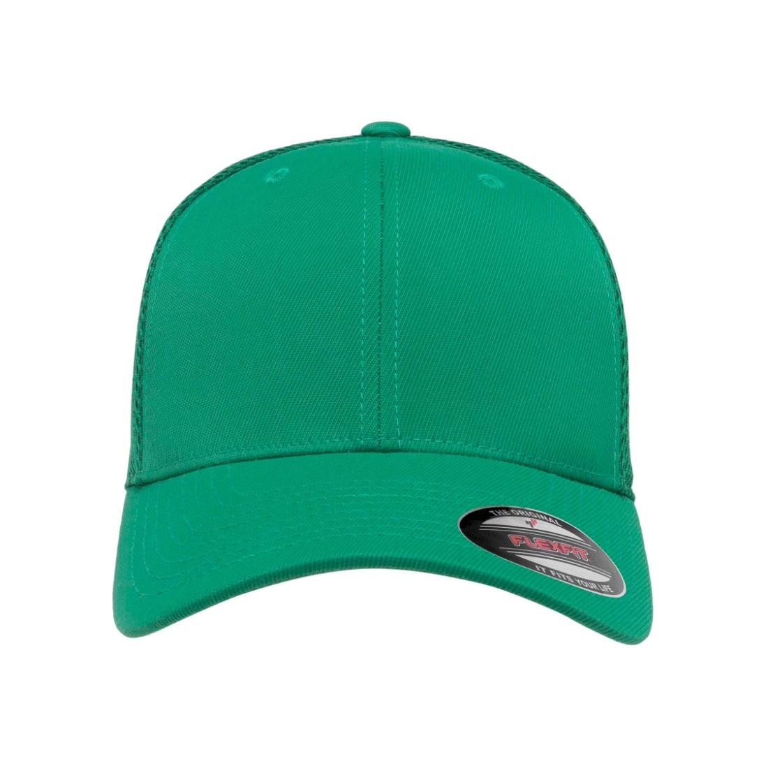 Flexfit By Yupoong Flexfit Tactel Mesh Cap S/M verde
