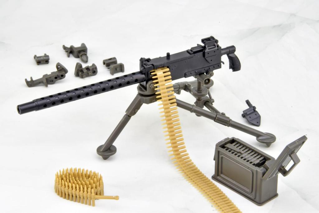 TOMYTEC Little Armory STUDY1942 LD051 M1919A4 Type Heavy Machine Gun Unpainted Assembly Runner Kit 334279 1/12
