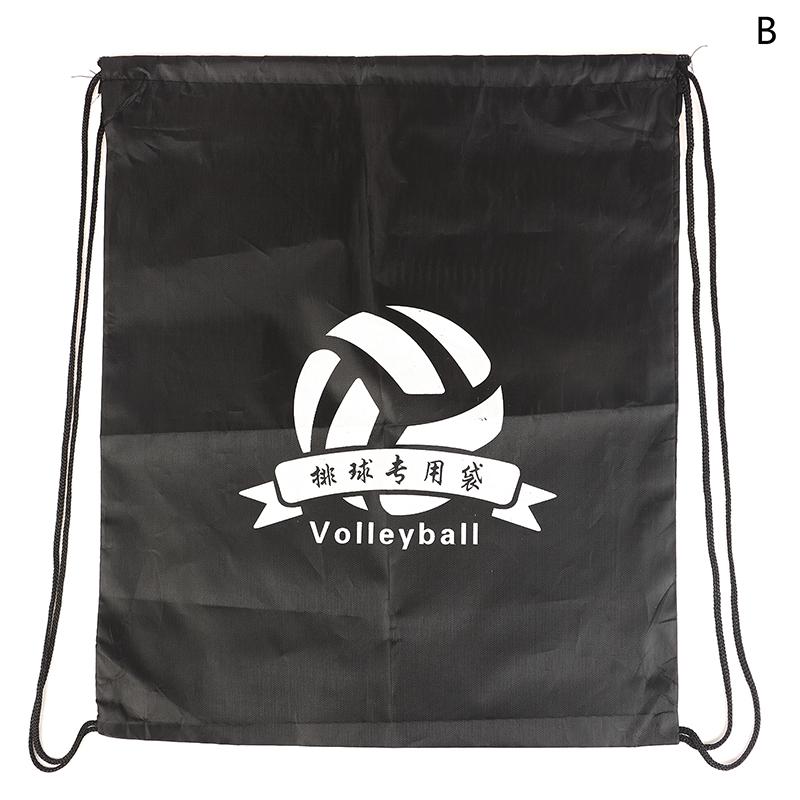 Outdoor Sports Drawstring Storage Bags Gym Men'S Bag Football Volleyball Oxford Cloth Portable Foldable Reusable Backpack