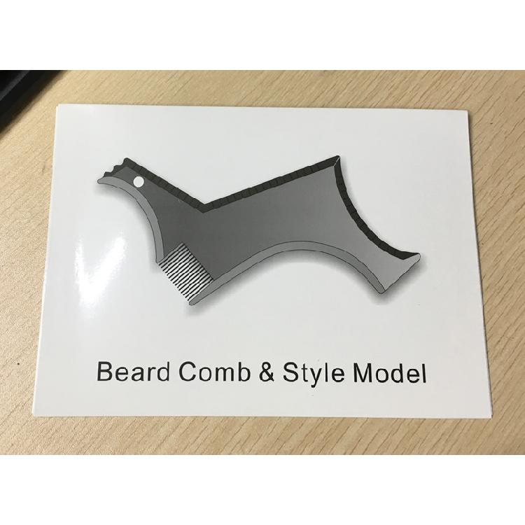 Beard Beard Modeling Template Beard Shaping Tool Pogonotomy Tool Shaving Tool Pogonotomy Aid