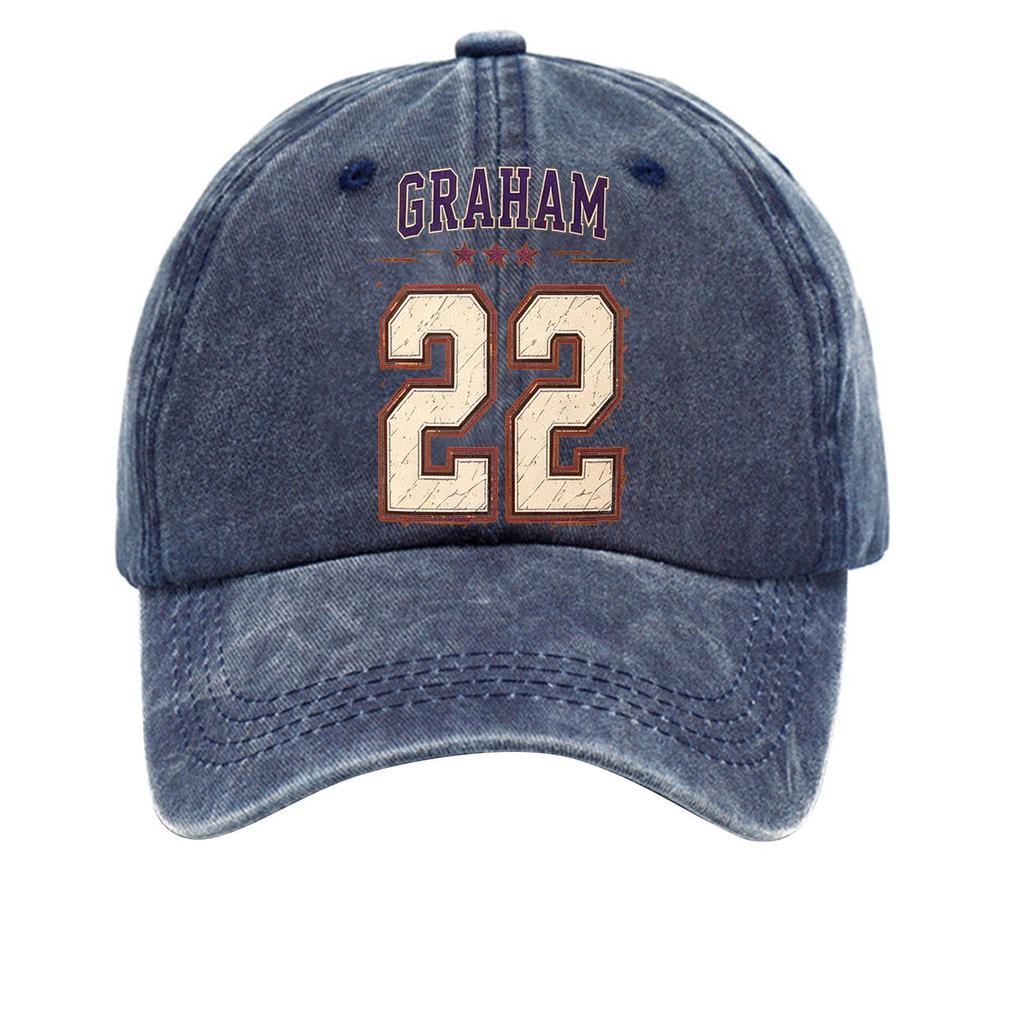 Washed Cotton Baseball Cap Soft Top Denim Hat Vintage Style Adjustable Fit Casual Outdoor Headwear for Men Women