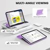 Case for iPad (A16) 11 11th Generation /10th Generation 10.9 Tri-fold Stand Flip Cover with Soft TPU Back Shell