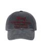 BAUF B Vintage Washed Ball Cap [Washed Charcoal]