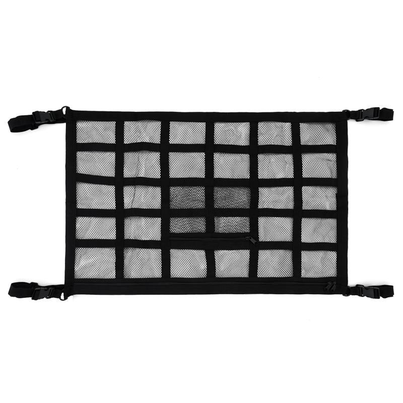 Roof Cargo Suitcase & Travel Clothesline with Mesh Pocket for Outdoor and Off-road Tours