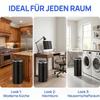 50L Automatic Motion Sensor Rubbish Bin with Fingerprint Resistant, Stainless Steel, Black