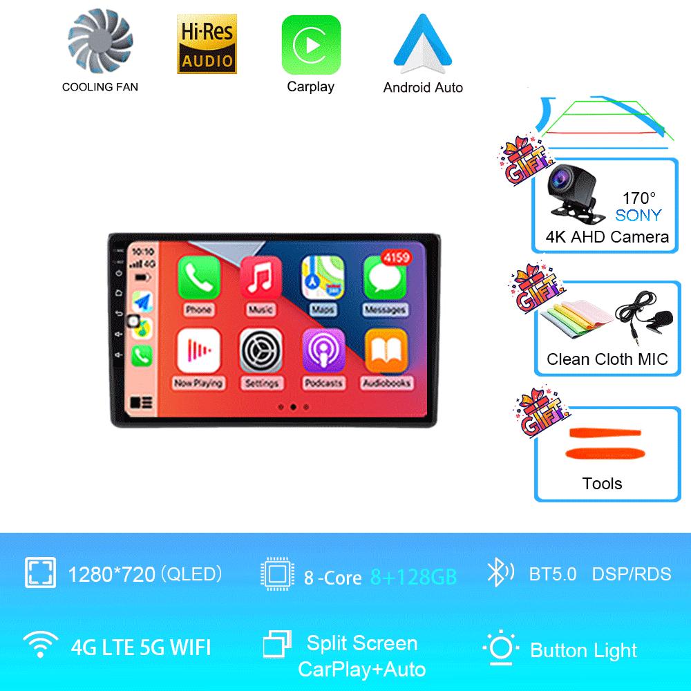 Android 14 For Wuling Hongguang 2025 Car Radio Wireless Carplay Multimedia GPS Player Head Unit No 2 Din 2din Dvd