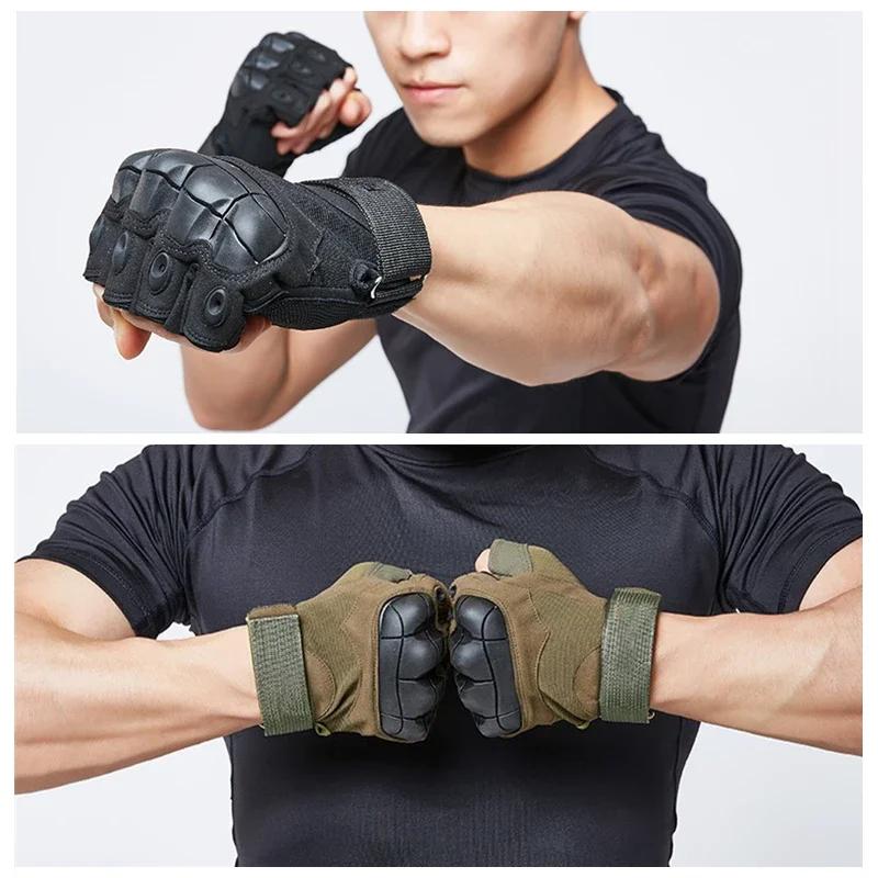 Seals Vollfinger-Taktik-Schutzhandschuhe für Männer, Spezialeinheiten, Training, Kampf, Outdoor, Fahrradfahren, Camouflage-Handschuhe
