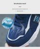 Boys' LED Sports Mesh Shoes - 2024 Spring/Autumn Leather Running Sneakers for Kids
