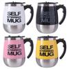 Automatic Mixing Cup Stainless Steel Coffee Blender Portable Lazy Mixer  Coffee Milk