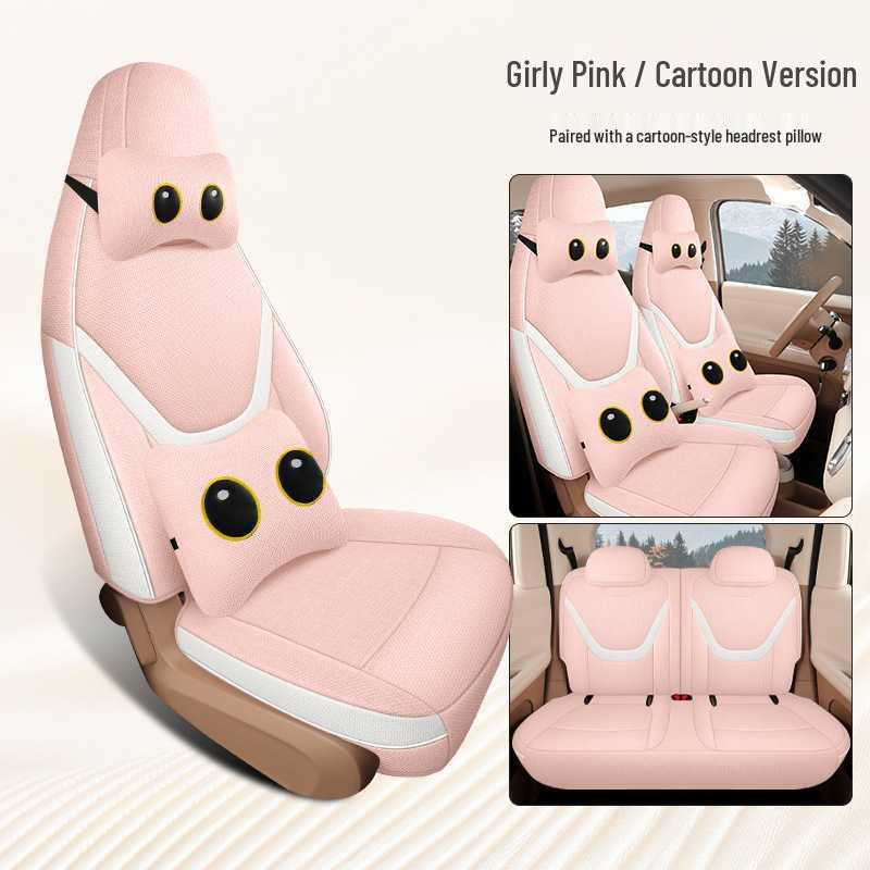 Wuling Hongguang MiniEV Macaron Linen Seat Covers - 5th Gen, 26 Models