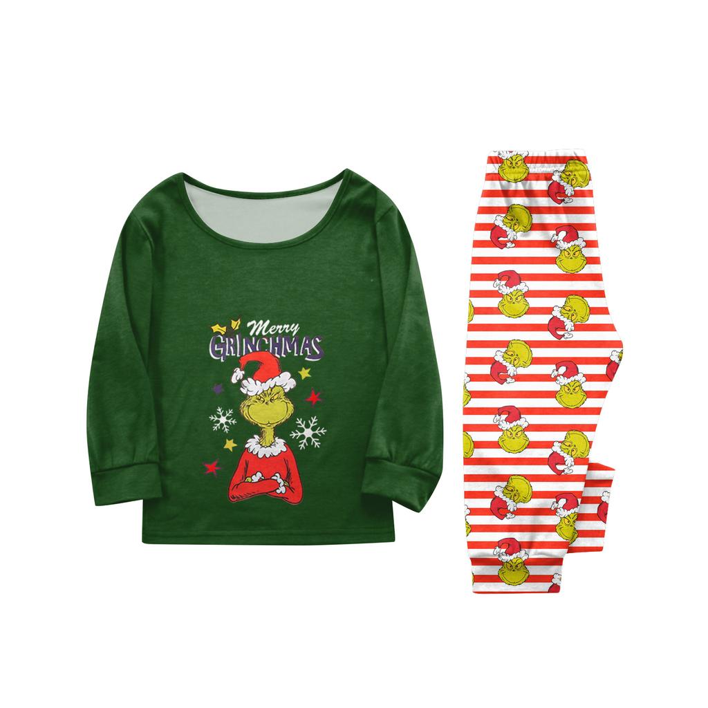Passende Familiensets mit Weihnachtsmotiven, Langarmshirts und Hosen