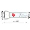 Lipizzan – Bottle opener with a horse, personalized fridge magnet bottle opener | Art-Dog