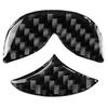 2pcs Carbon Fiber Car Steering Wheel Logo Stickers Decorative Styling Decals for Mazda Axela ATENZA CX-5 CX-4