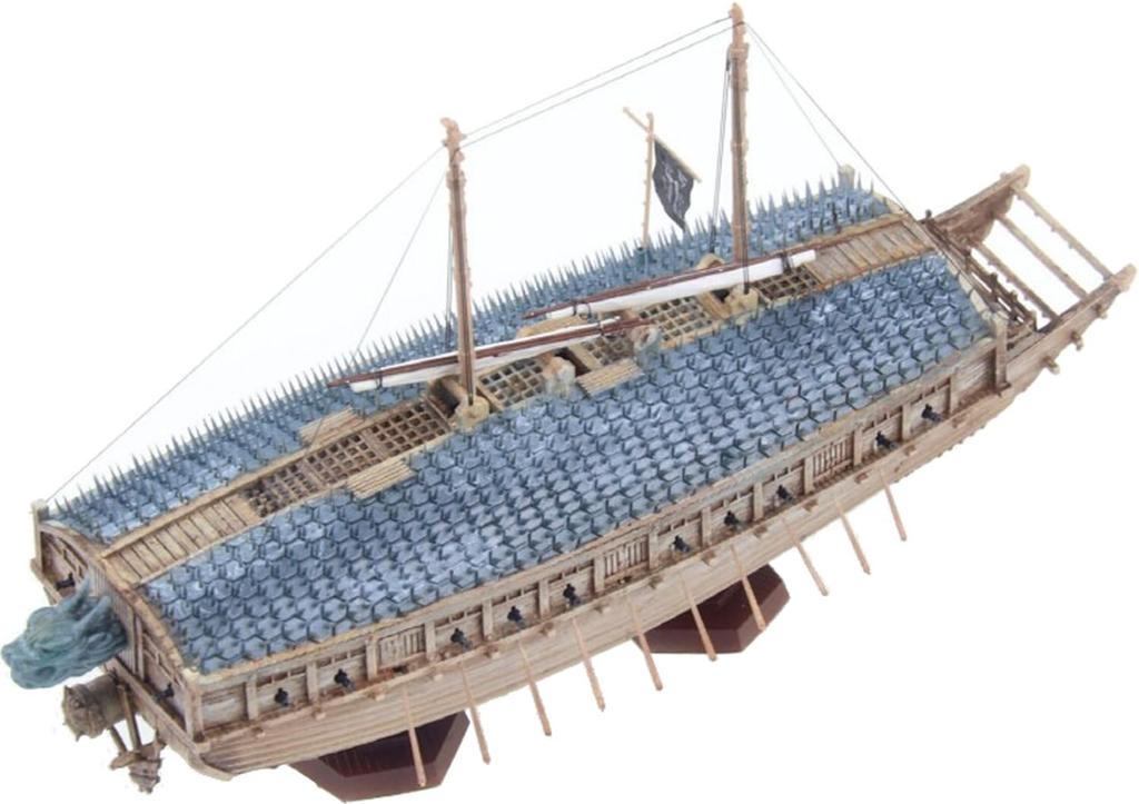 Trifactory 16th Century Korean Navy Turtle Ship Type B 3D Printer Kit 1/350 MU-02 (Ship)