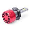 2Pcs H7 Led Bulb 6000K Cool White Led Fog Light Bulbs With Cooling Fan Led Fog Lights Plug And Play Ip67 Waterproof