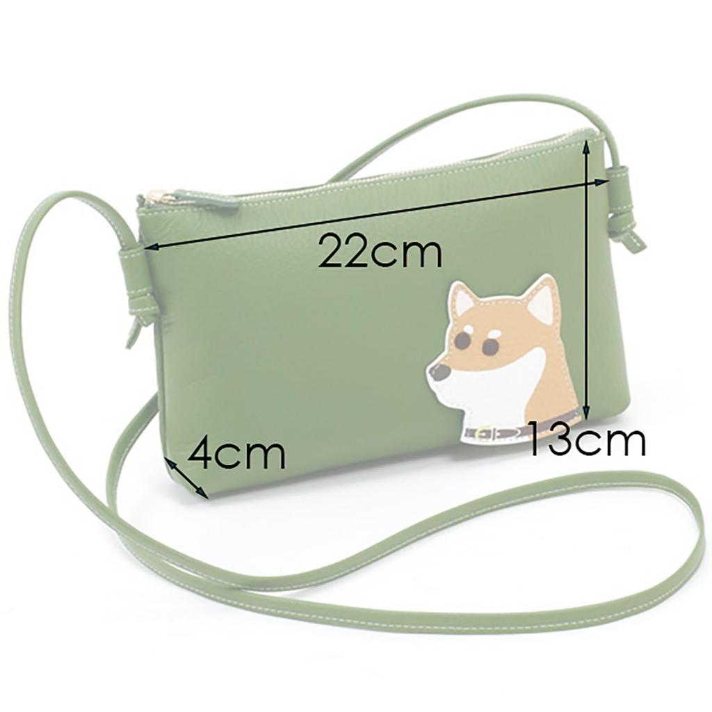 Kitamura Dog Shoulder Bag P-0668 Women's Dark Blue (Golden Retriever) [Navy] 10105 Free Size