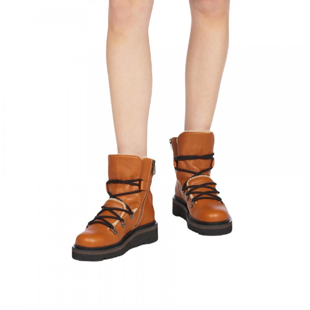 Salvatore Ferragamo Ferragamo Elimo F Women S bootS Brown Brown