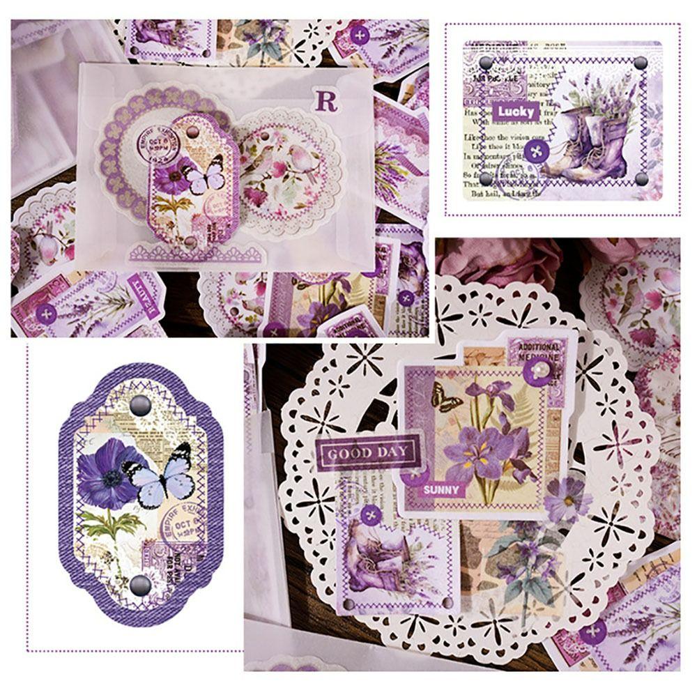 30Pcs Student Stationery Decorative Stickers DIY Washi Stickers Fashion Scrapbooking Sticker