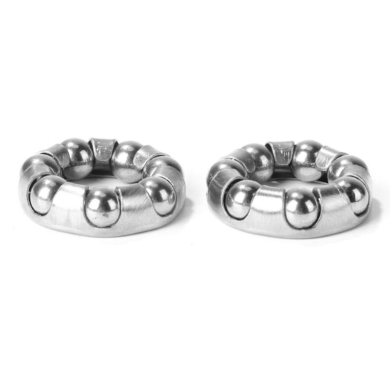 10pcs Bicycle Front/Rear Wheel Axle 1/4 Inch X 7 Steel Ball Bearing Durable Bike Wheel Hub Bearings Cycling Replacement Parts