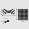 Classic Bowtie Bow Ties for Mens Butterfly Bowknot Pocket Square Cufflinks Suit Set Bussiness Accessories