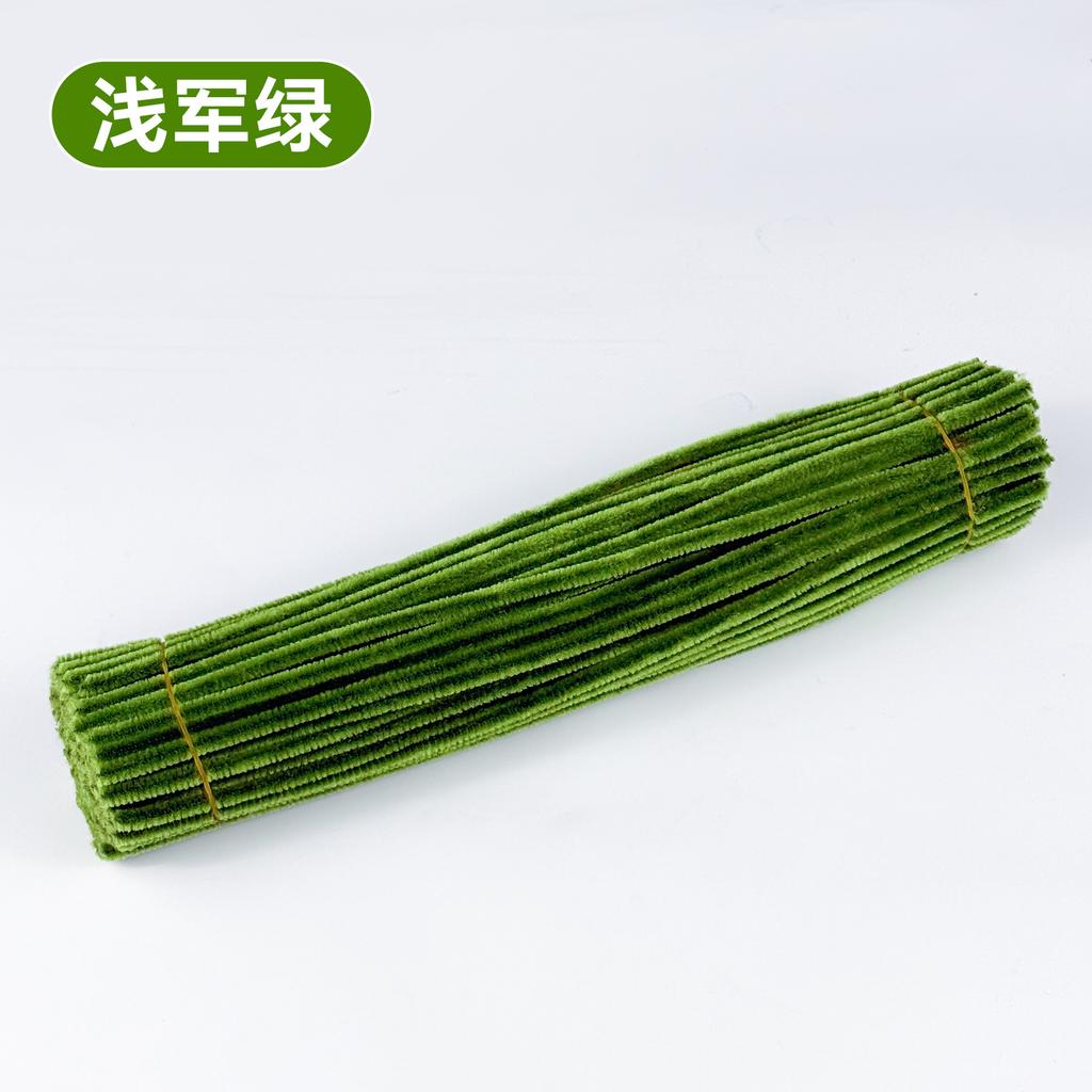 Pipe Cleaners For Flowers Chenille Stem Pipe Kid Diy Creative Toy Chenillewire Craft Kindergarten Handmade Material Plush Strips
