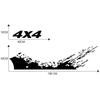 Car Door Body Decor Decals Graphics Vinyl Stickers For Pickup Truck 4x4 Off Road